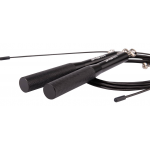 Скакалка скоростная с металлическими ручками Starfit RP-301, цвет чёрный